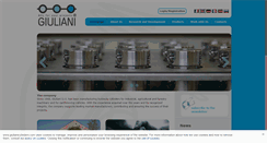 Desktop Screenshot of giulianicylinders.com
